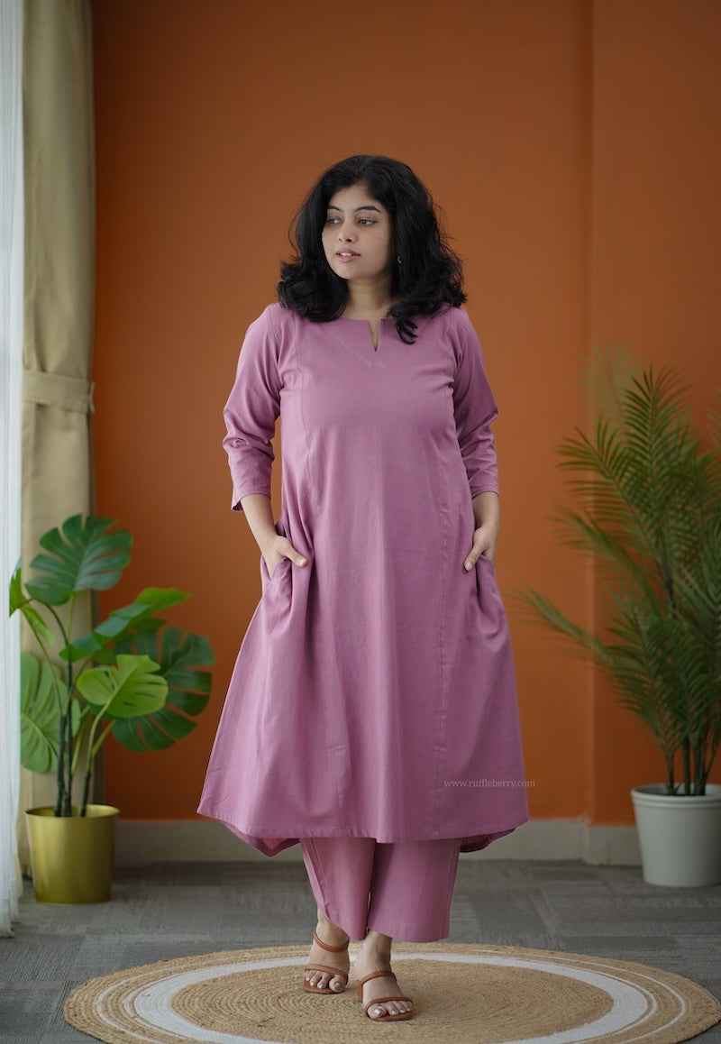 Piku Mauve co-ord set