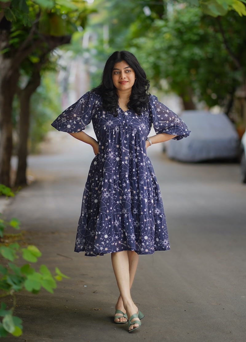 bloom celest georgette dress (copy)