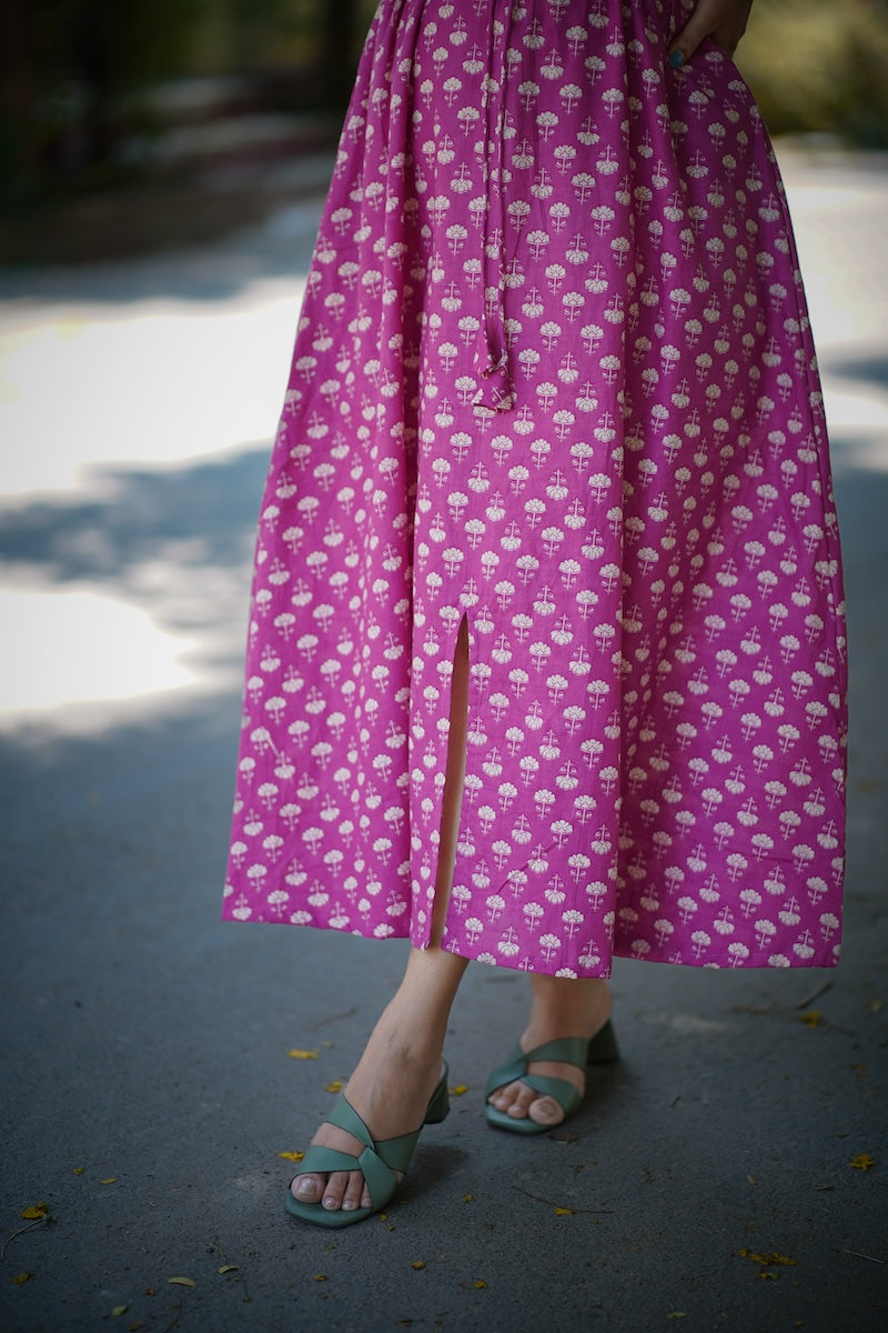 maisy vintage rose cotton dress