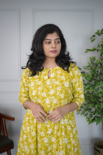 Lemony Cotton Co-ord Set image 6