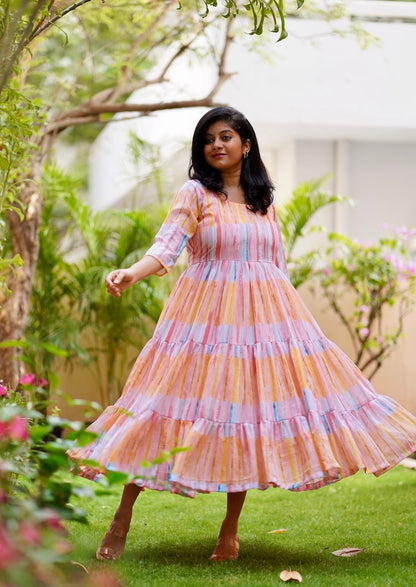 Candy Georgette Tier Dress image 1