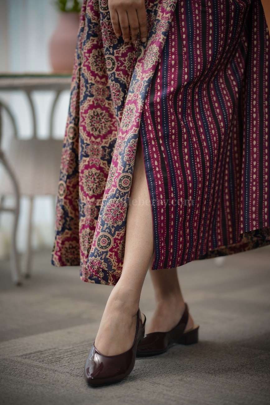 Augusta Ajrakh Fusion Wrap Dress