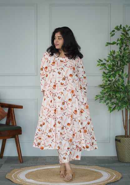 OffWhite Cotton Co-ord Set image 1