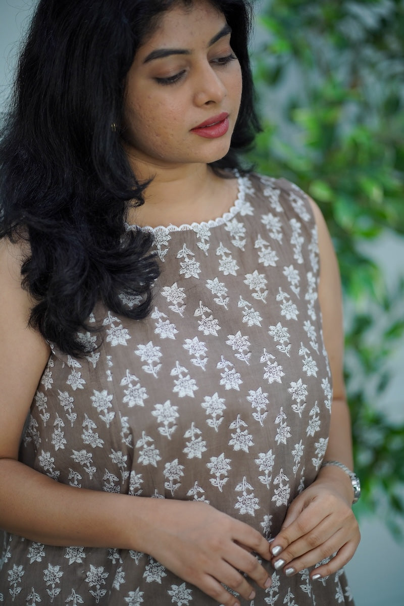 Warm Beige Cotton Co-ord Set image 4
