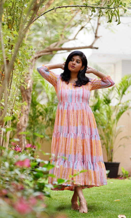 Candy Georgette Tier Dress image 0