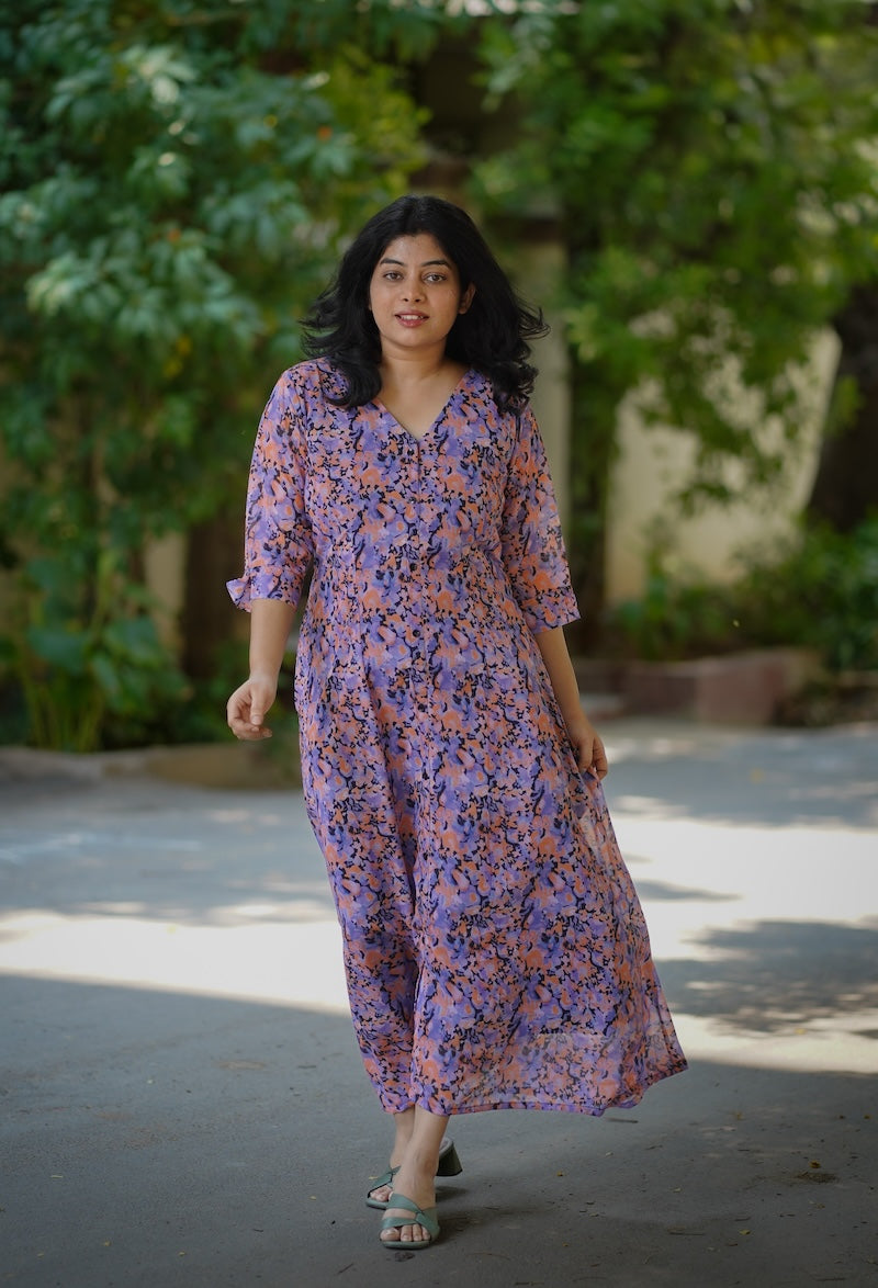 Bloom Lavlove Georgette Dress
