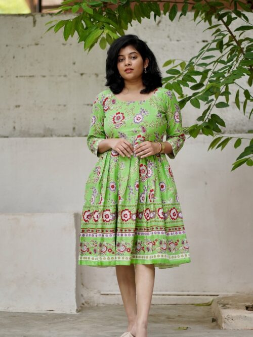 Green Middi Dress