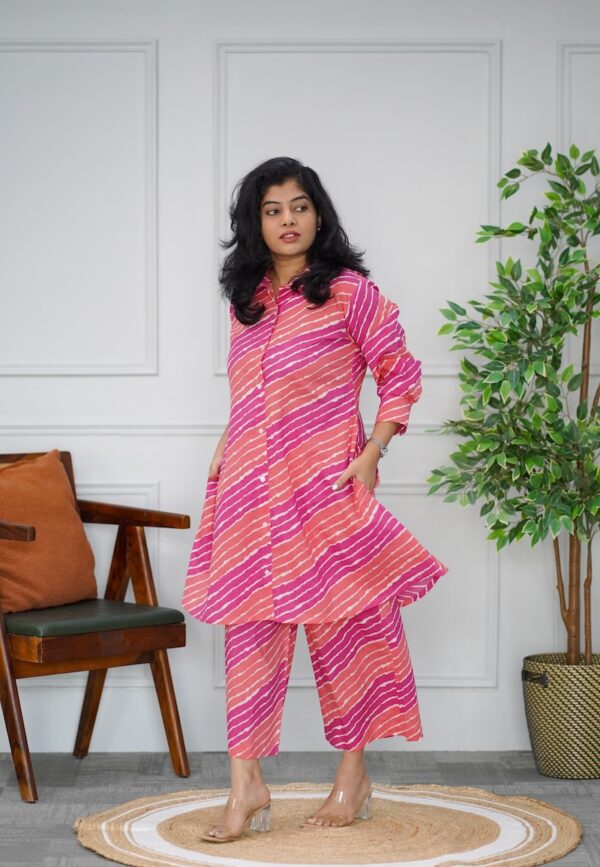Leheriya Cotton Co-ord Set