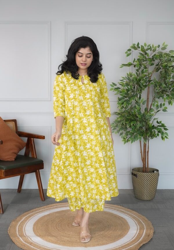 Lemony Cotton Co-ord Set
